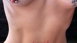 Ellexxaurus Slim Babe Enjoys Riding A Mannequin Dildo