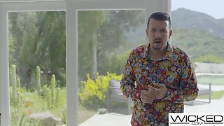 Codey Steele Fucks Ella Reese Hard - Nerdy Brunette with Big Tits and Glasses