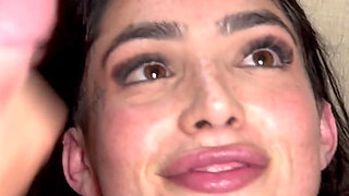 Threesome with Forked Tongue Goddess Huge Tits and Ass Nefernik Double Penetration