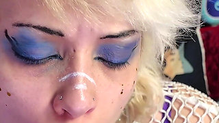 Sloppy Cigar Smoking Blowjob