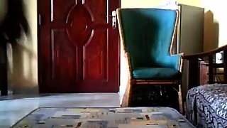 Amateur Asian Woman in Interracial Encounter with Black Man