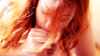 Mature babe gives nice blowjob and handjob