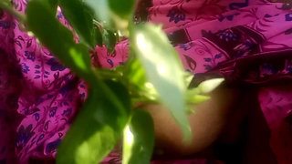 Tamil Aunty Park Porn Video with Boyfriend