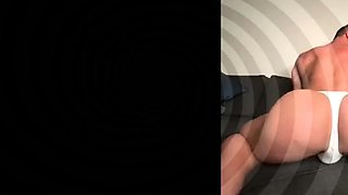 Hot brunette slut for extreme amateur pov blowjob