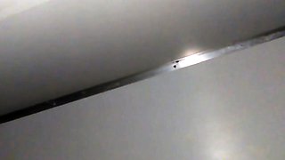 Girl's Secret Blowjob at Gloryhole