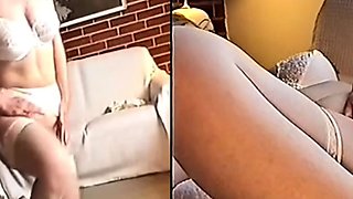 Danish Neighbours wife showing her pussy