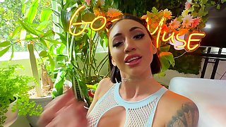 Oiled up slut Blaire Johnson fucked by Zac Wild