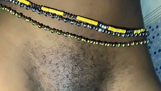 Hot Ebony Babe Front and Back View POV Close up