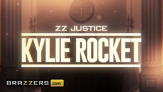 Brazzers - kylie rocket takes justice into her own hands & bangs mick right in the courtroom