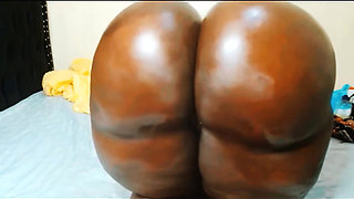 Ebony SSBBW Doggy Style Farts and Gapes