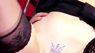 While visiting a sadomasochism studio - Adreena Winters is fucked by her manager