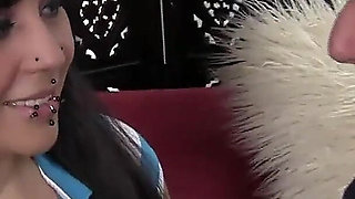 A Giant Hard Dick for a Plumpered Brunette MILF