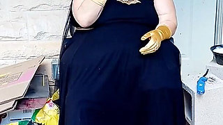 Bat Girl Is Taking a Smoke Break in Her