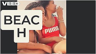 Nude Beach Lifeguard Romantic Date Public Reality Porn