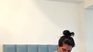 He Craved My Big Tits While I Was Cleaning, so I Obliged
