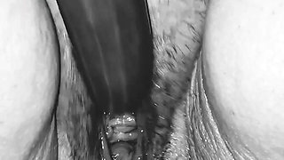 Cucumber Deep pussy Fuck