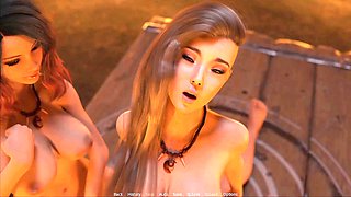 Visual hentai, ai animation, bondage