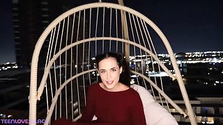Teen Tries BBC Cumshot