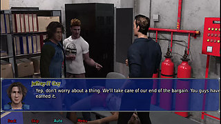 The office wife #24 - Stacy got fucked by the guys at work...Jason fucked stacy in the car and a stranger joined in.