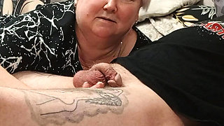 StepMom Zona901 Gives Blowjob and Swallows Cum - Russian MILF Deep Throat