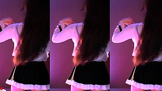 Emo Teen Becka Solo Webcam Masturbation Porn
