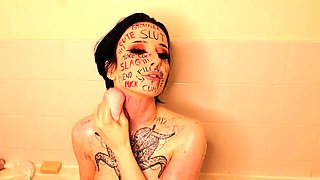 Beautiful brunette in sexy solo fingering masturbation 3 wmv