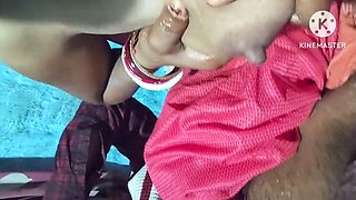 Indian Desi Bhabhi First Time Sucking Cock - Homemade XXX Video with Sexyrani77