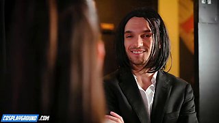 Melody Marks Flexible Ballerina Cosplay Parody: She Bends Way Back Over and Deepthroats John Wick