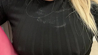 Sissy transgender sexy femboy crossdressing slut sucks cock and talks to milf stepmom about how she will show him how to give BJ