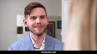Brittney Kade Busted Masturbating by Voyeur While Steve Rickz Spies on Her as Bosss Wife