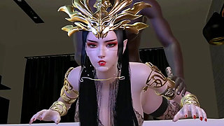 Pixel Fantasy: The Big Boob Goddess Returns- 3D Animation Hentai