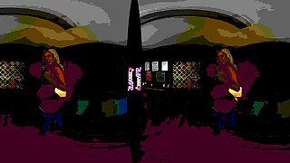 Amateur blond girl with big boobs getting fucked