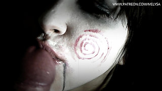 Blowjob Terror Game with Saw - Meluworld