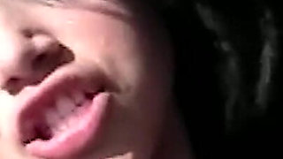 Brunette MILF Learns to Ride Cock Outdoors