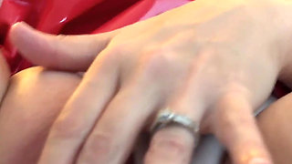 Lauren Smith Cums with Her Glass Dildo