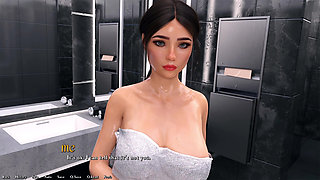 Dan Bathes with Jill - Squeezes Her Thick Tits & Big Ass Then Fucks Her Pussy & Ass Hard