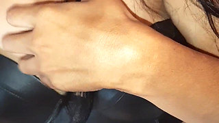 Vanessinha Was Showing off and Very Excited to the Extreme with Her Favorite Black Ruopa