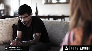 Natural tits porn with pleasing Scarlett Mae and Lucky Fate from Pure Taboo