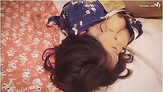 Yukata Slips Off After Festival! Vibrator In, Special Masturbation Heats Up The Night!