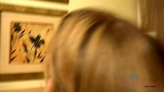 Ela Darling: Soaks up Vegas and a Load After Multiple Orgasms