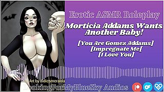 Girl Hentai - Morticia Addams Wants You To Get Her Pregnant [goth Girl] [creampie] [hentai Roleplay]