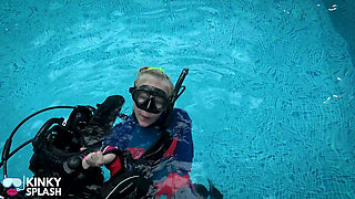 Scuba Retreat Day 2 - Sneaky Sparkly Plug Spotted by My Instructor