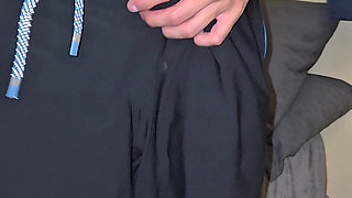 Sweating After Training, I Smell My Armpits and Masturbate