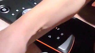 Hand Job Makes Him Cum All Over Himself in the Car