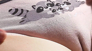 Amateur Girl In Cute Panties Showing Off Her Fat Camel Toe