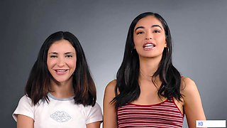 Brunette Best Friends Emily Jane and Jane Wilde Masturbate