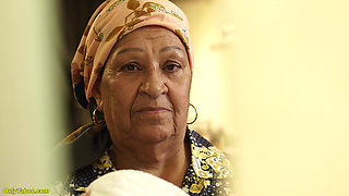 Real 72 Years Old BBW StepMom Deep Ass Fucked