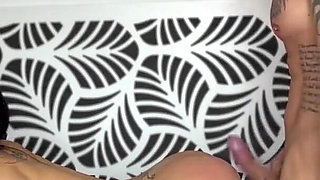 Sexy Argentinian Couple Has Rough Sex and He Cums in Her Mouth - Venusymarteok