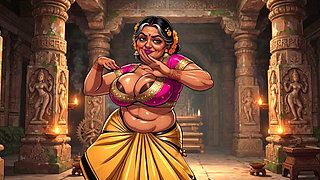 Huge Boobs Indian Animation