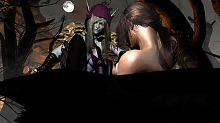 Sylvanas Out Hunting For Dick - Warcraft